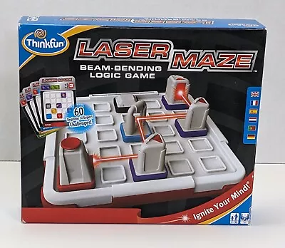 Laser Maze Board Game By ThinkFun 2012 Complete Tested Working New Batteries • $9.95