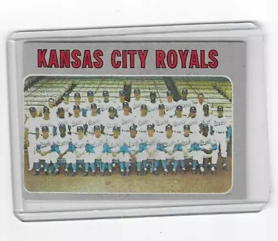 K.c. Royals Team Card 1970 Topps Vintage Baseball Card #442 - Vg-exc • $0.99