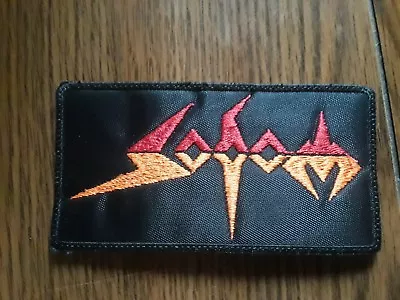 Sodom # 2sew On Red And Orange  Embroidered Patch • $6.25