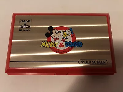 Nintendo Game&Watch Mickey&Donald Multi Screen • $175