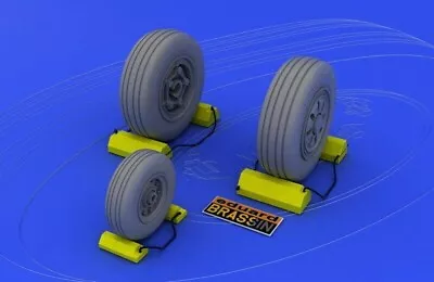 Eduard 1/48 F-22A Raptor Wheels (Hasegawa) 648017 • $13