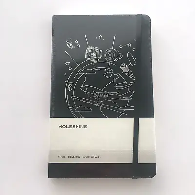 Moleskine VIRGIN ORBIT Limited Edition Notebook Journal Ruled 5.25  X 8.25  NIP • $21.95