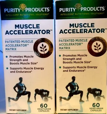 Purity Products Muscle Accelerator 650mg RipFactor Patented Clinic Tested 2X60 • $73.99