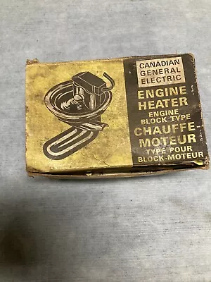 Vintage Automotive General Electric Block Heater • $40