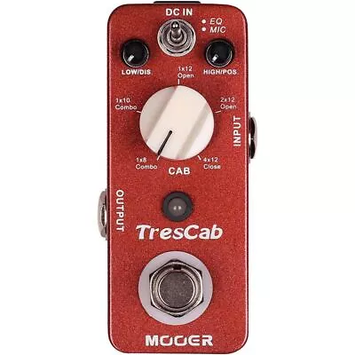 Mooer MTC1 Micro Series TresCab Speaker Cab Simulator Guitar Effects Pedal • $79.99