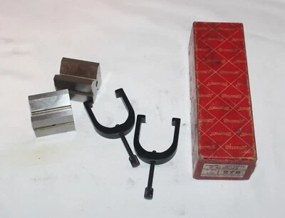 $99.95 • Buy STARRETT No 278 V-BLOCKS EDP 51312 VINTAGE Toolmaker USA CLEAN TOOLS