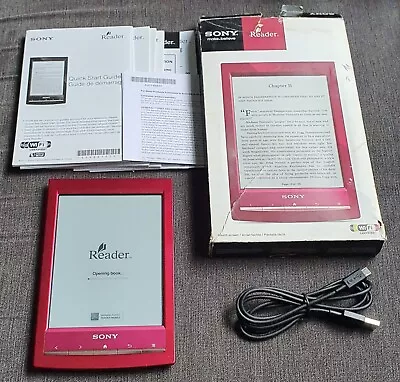 Sony Digital Book Reader PRS-T1 Red  • £29.99