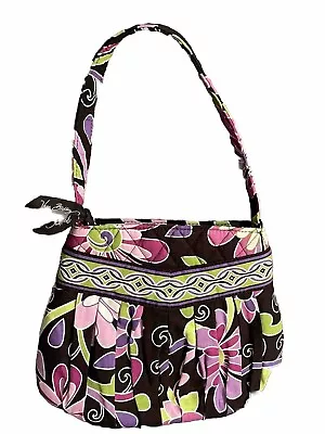 Vera Bradley Girl’s Hannah Bag Purple Punch Floral Small Retired • $8