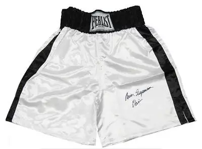 Aaron Davis Signed Everlast White Boxing Trunks W/Superman - SCHWARTZ COA • $164.05