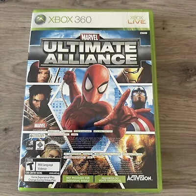 Marvel: Ultimate Alliance (Microsoft Xbox 360 2006) • $0.99