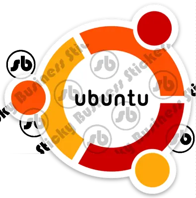 Ubuntu Linux Penguin Logo 3 Inch Vinyl Sticker Computer Coding Laptop Python • £3.85