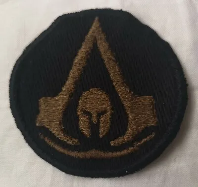 £3.50 • Buy 6cm Custom Unofficial Assassin's Creed Odyssey Logo Embroidered Sew On Patch.