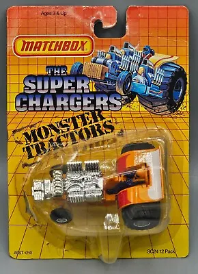 VTG (1987) Matchbox  The Super Chargers  Monster Tractors SC24 12 Pack - NEW • $29.99