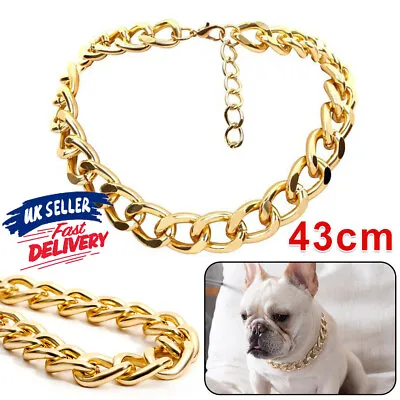 £11.12 • Buy Dog Collar Puppy Training Collars Choker Pet Chain Necklace Jewelry Accessory