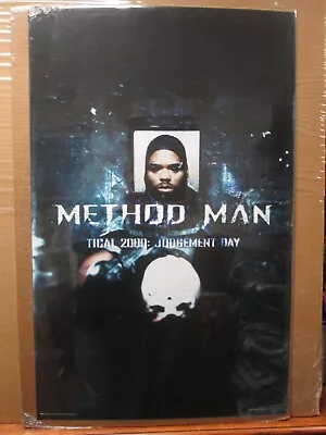 Method Man Old School Rap Music1998Judgement Day Vintage Poster 14864 • $39.97