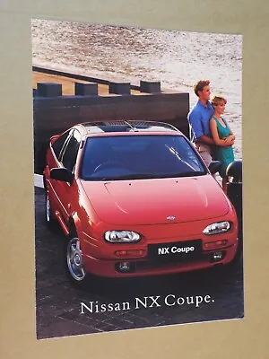 1993 Nissan NX Coupe Original Australian Foldout Brochure • $22.90
