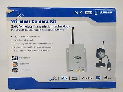 Mini Wireless Security Nanny Camera Hidden Micro Cam Camera And Receiver • $39.87
