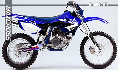 Yamaha Wr250f Wr450f Yz250f Yz450f 2003-2006 Maxcross Graphics Full Kit Msone2 • $144.46