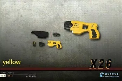 ZYTOYS ZY2009E X26 Taser 1/6 Simulation Weapon Model Gun Toy F 12  Action Figure • $15.63