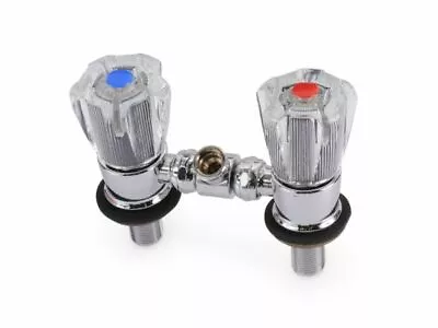 Hot & Cold Shower Mixer Tap Chrome Crystal Caravan Motorhome Rv Bus Boat Parts • $158