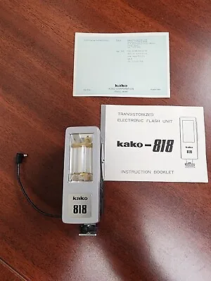 Vintage Kako 818 Film Camera Flash ATTACHMENT Made In Japan • $12.99