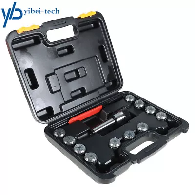 ER32 Collet Set Milling Machine Precision MT3 Shank Chuck Spanner W/ Box • $47.73