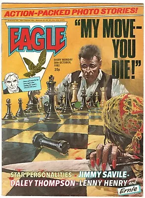 Eagle Comic 30th October 1982 Dan Dare: Pilot Of The Future - Combined P&P • £1.25