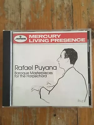 Rafael Puyana Baroque Masterpieces For The Harpsichord Mercury Living Presence • £20