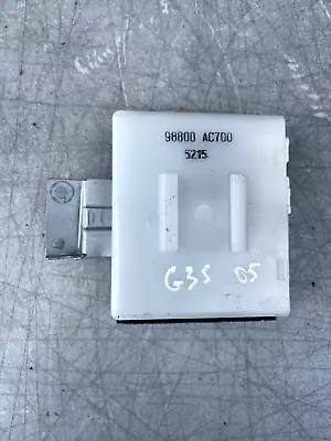 2005 Infiniti G35 Coupe Front Seat Control Module Computer Relay Left Side Oem • $10.44