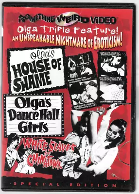 Olga's House Of Shame/Olga's Dance Hall Girls/White Slaves DVD - Region 1 • £29