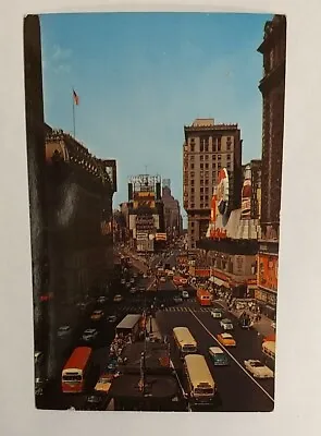 VTG Postcard. Times Square New York City Street View NY #4 • $4.99