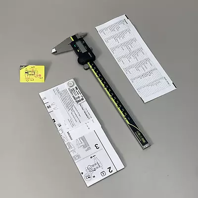 MITUTOYO MyCAL Absolute Digimatic Caliper 8  500-197-30 Black/Yellow • $188