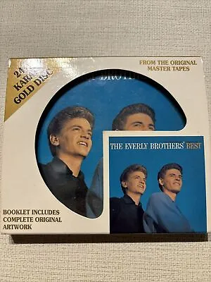 The Everly Brothers - The Everly Brothers' Best  24 Karat Gold CD • £69.99