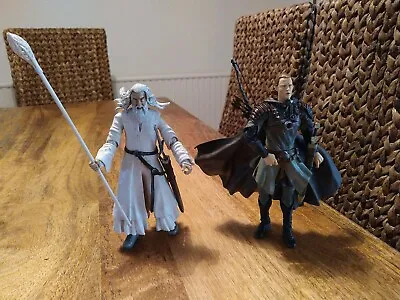 £19.99 • Buy Lord Of The Rings Action Figures, Legolas & Gandalf, Marvel Legends 2002, 6 