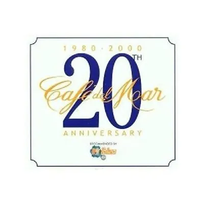 Various Artists : Cafe Del Mar - 1980-2000 20th Anniversary CD 2 Discs (2004) • £3.12