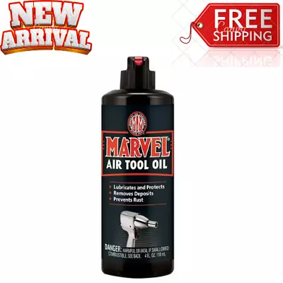 Mar-vel Mystery 53493 Air Tool Oil Lubricant 4 Oz • $9.98