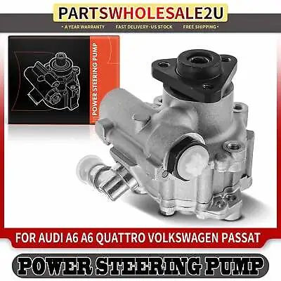 Power Steering Pump For Audi A6 2002 A6 Quattro 00-04 Volkswagen Passat 02-04  • $48.99