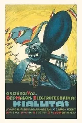 Vintage Journal Hungarian Machinery Fair Poster 9781669523444 | Brand New • £8.25