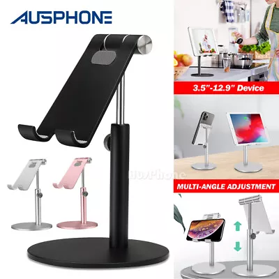$16.93 • Buy Adjustable Aluminum Tablet Stand Holder Desk Table Mount For IPad IPhone Samsung
