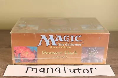 MTG - Magic: The Gathering - Revised - Booster Box - English • $8949.99