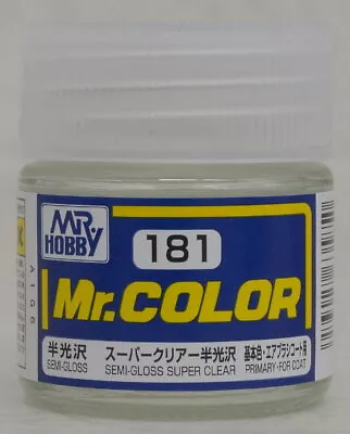Gunze GSI Mr.Color Lacquer Paint C1~C609 (10ml) For Model Kit Multiple Choice • £5.99
