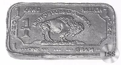 £5.88 • Buy Fine .999 Lead Ingot One Gram, Pure Buffalo Bar, Collectible Elemental Bullion 