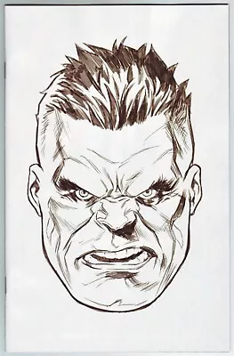 Incredible Hulk #10 (2024) Mark Brooks 1:50 Virgin Headshot Sketch Variant • $0.99