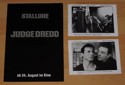 JUDGE DREDD - Original German Presskit ´95 - SYLVESTER STALLONE • $14.99