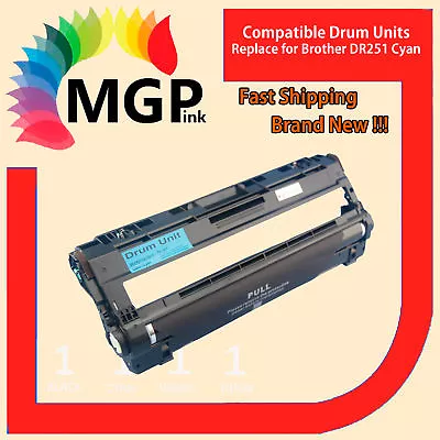 1x Compatible Cyan Drum Unit DR-255/C For Brother MFC-9140CDN MFC-9330CDW • $39