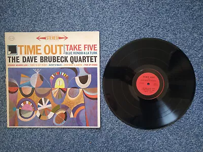 Columbia Stereo Dave Brubeck Quartet Time Out Ft Take Five Working Budget Option • £19.99