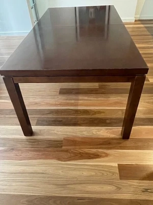 Fabulous Cuban Timber Extendable Dining Table With Option Of 8 Dining Chairs • $500