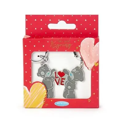 Me To You Tatty Teddy Collectors 2 Part Enamel Keyring - Love • £8.99