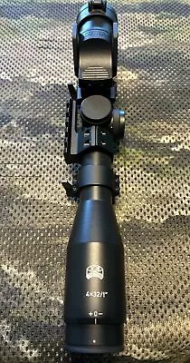 IOR Valdada 4x32 1 Inch Steel Tube German #1 Trijicon Mount Doctor Sight 91-100 • $400