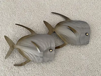 Tropical Ocean FISH Metal Wall Art Hanging Copper Art In New Open Box Condition • $28